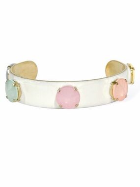 Tova Linsey Cuff in Fairy Dust White Opal Mix
